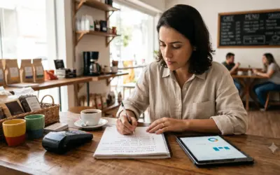 Meu caixa não fecha: 7 números simples pra descobrir onde o dinheiro está indo (sem planilha complicada)